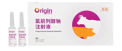 Cloprosténol sodique injectable 2 ml : 0,2 mg.